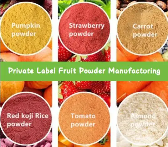 Private Label Fruit Powder Manufacturing: Your Complete Turnkey Solution for Brand Success