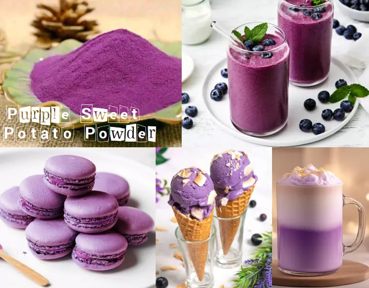 What is purple sweet potato powder good for?