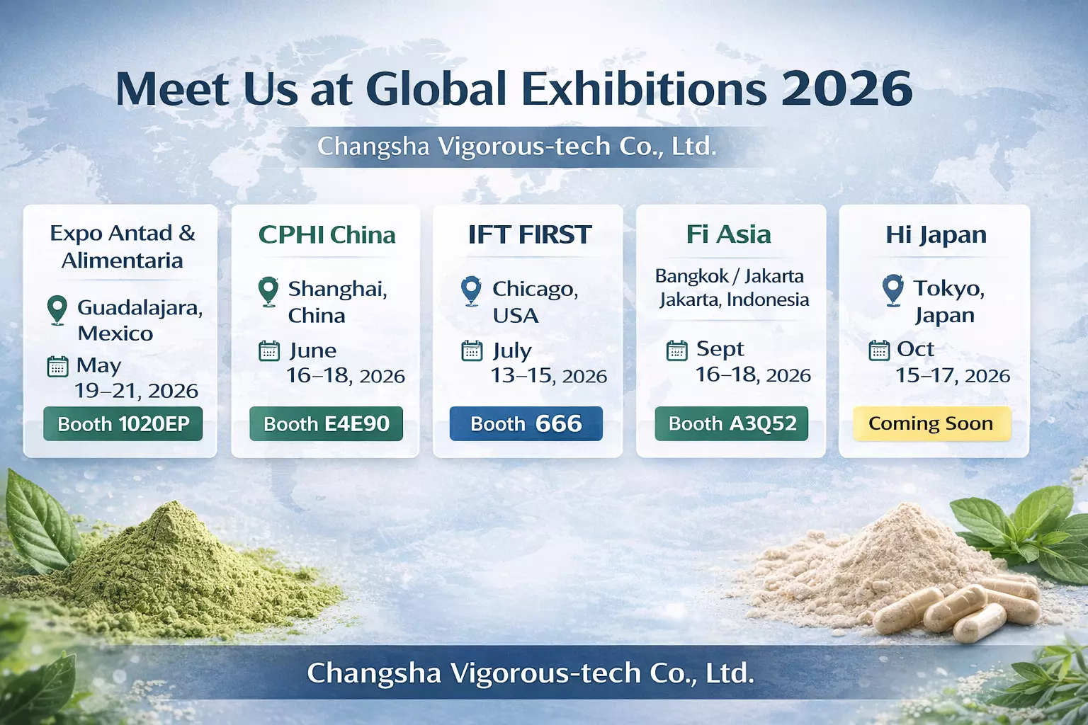 Meet Us at Global Exhibitions 2026
