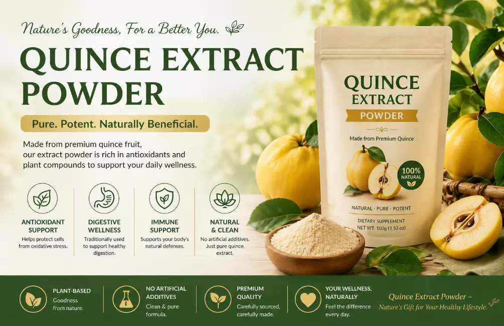Quince Extract (Cydonia oblonga) – Market Promotion in the U.S.