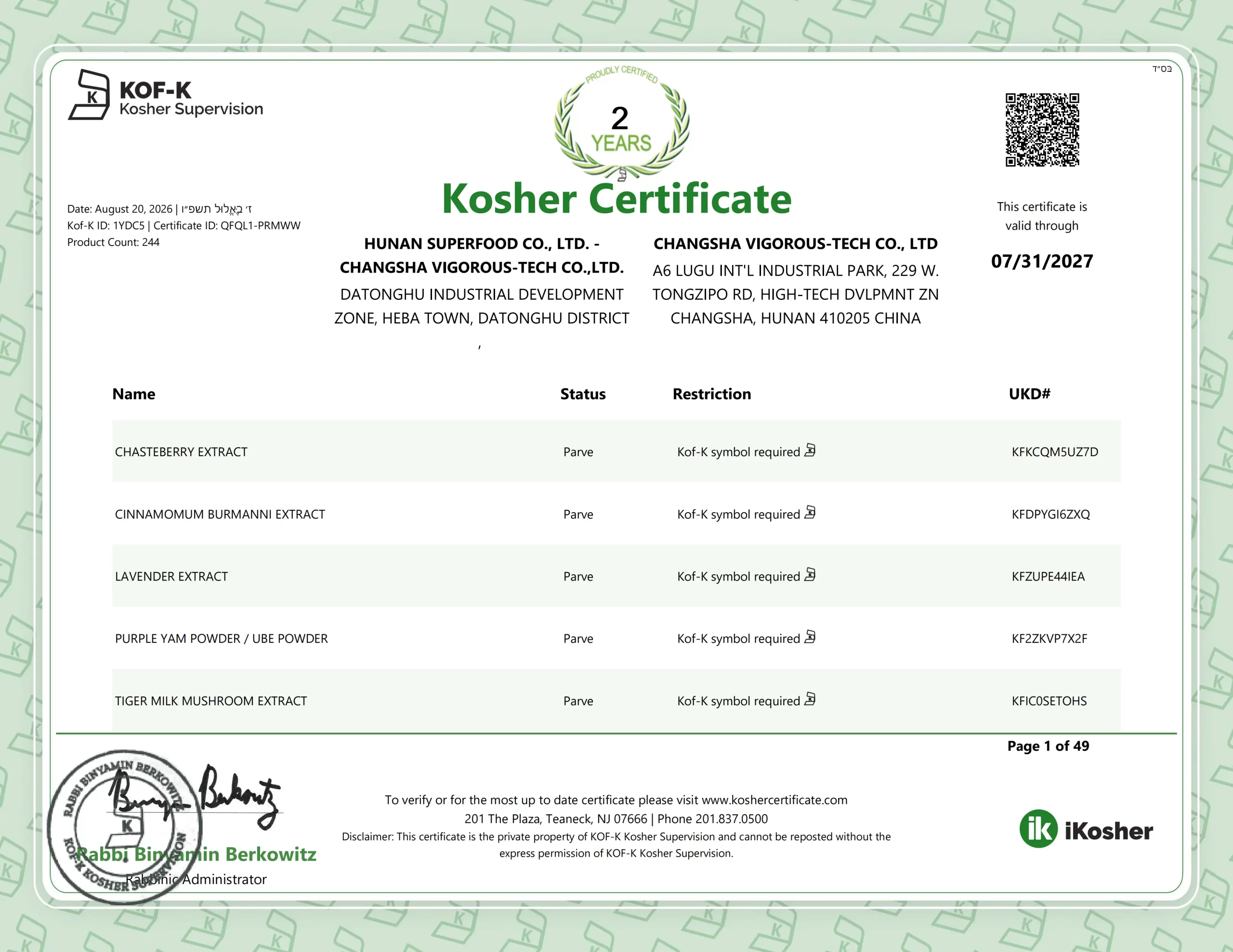 KOSHER