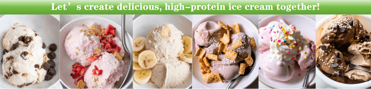 How to Make Protein-Packed Ice Cream with Our Premium Protein & Fruit Powders