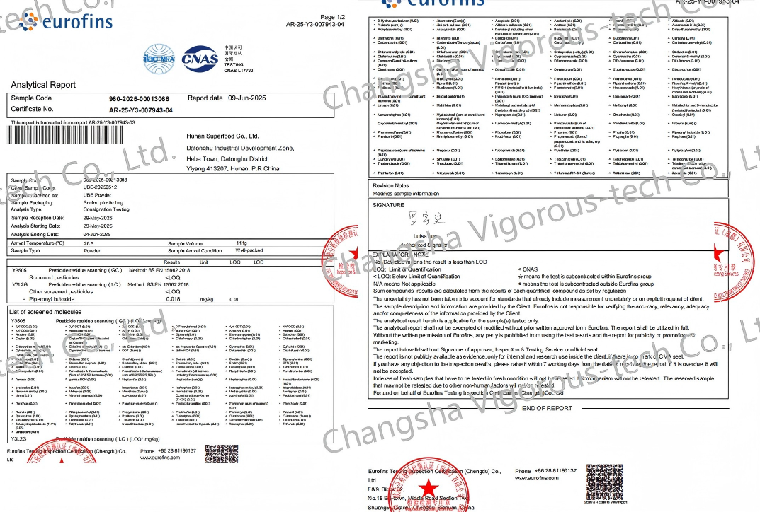 Authentic Ube Powder supplier