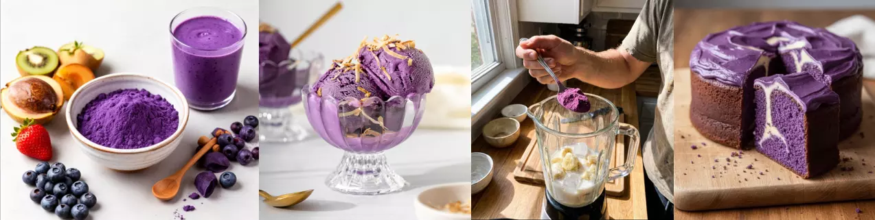 Purple Yam Powder Benefits: Nutrition, Anthocyanins, Digestive Health & Applications