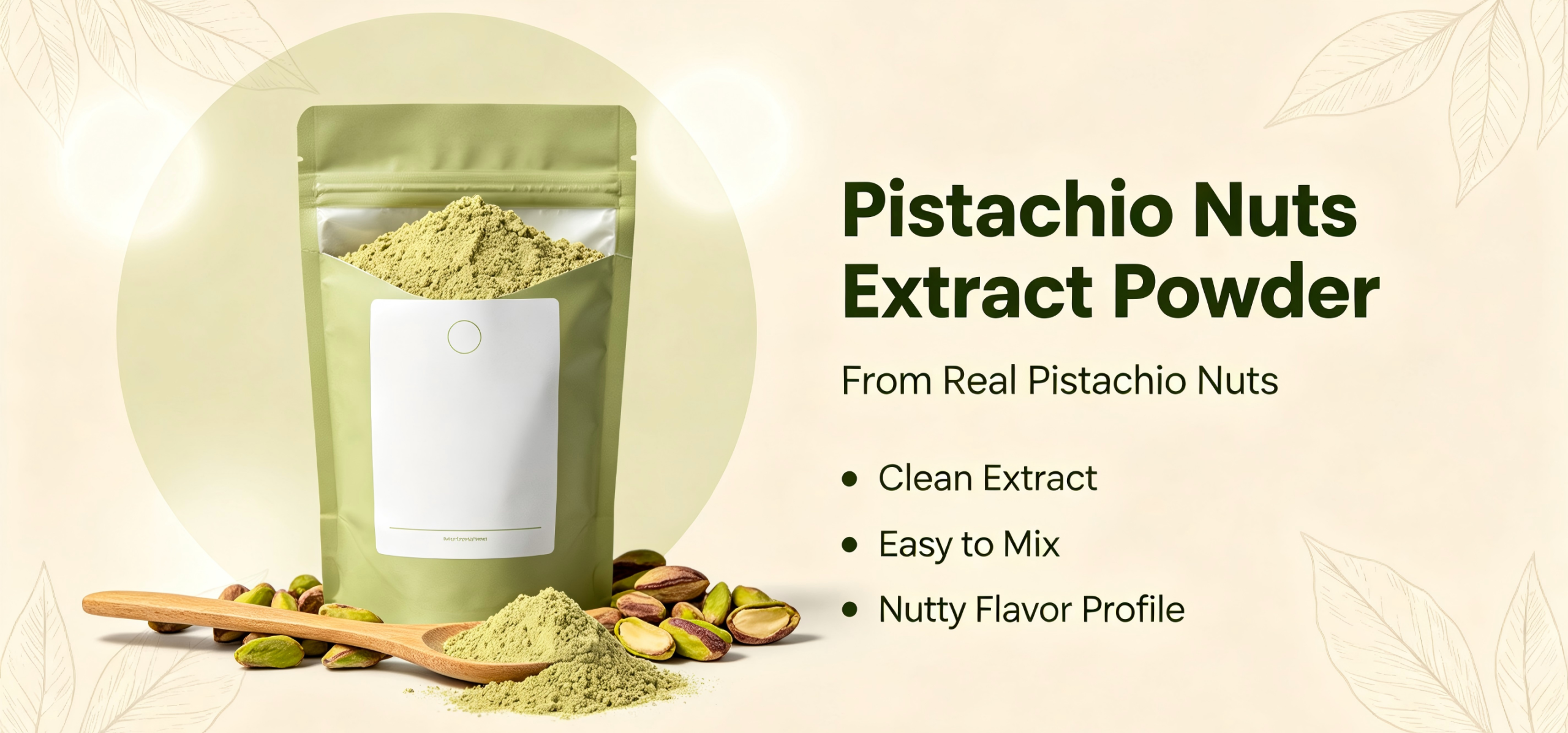 Pistachio Nuts Extract: Premium Natural Ingredient for Functional Foods, Supplements & Beauty Applications