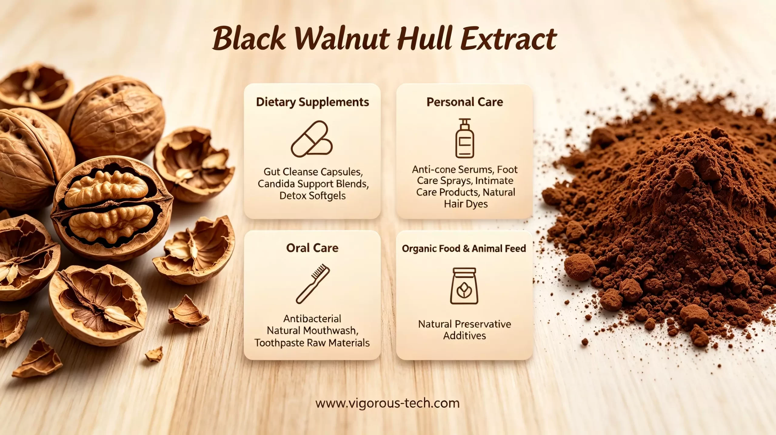 Black Walnut Husk Extract: The Trending Natural Botanical Ingredient Taking Global Markets by Storm in 2026